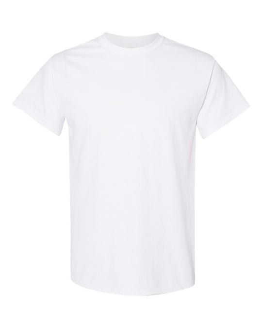 BLK-WHT GILDAN ADULT SHORT SLEEVE - 5000