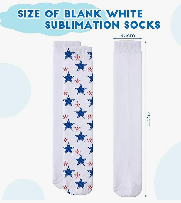 Sublimation Blank Socks