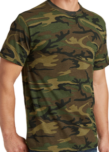 Adult Camouflage Tee Shirt - NOLA S N G