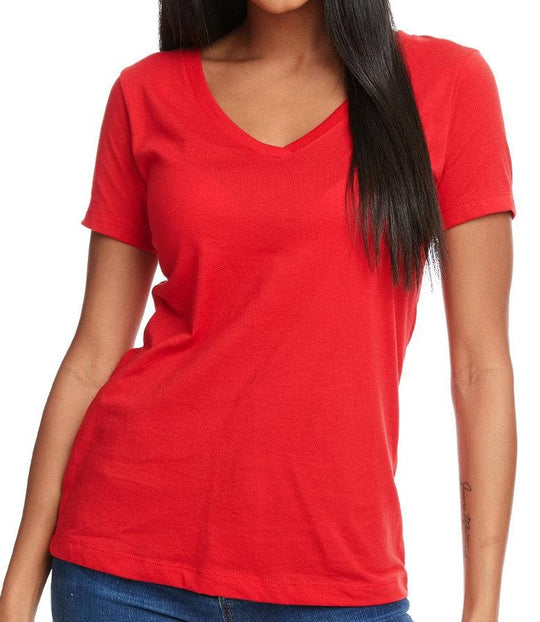 LADIES V.NECK FITTED CLOSE OUT