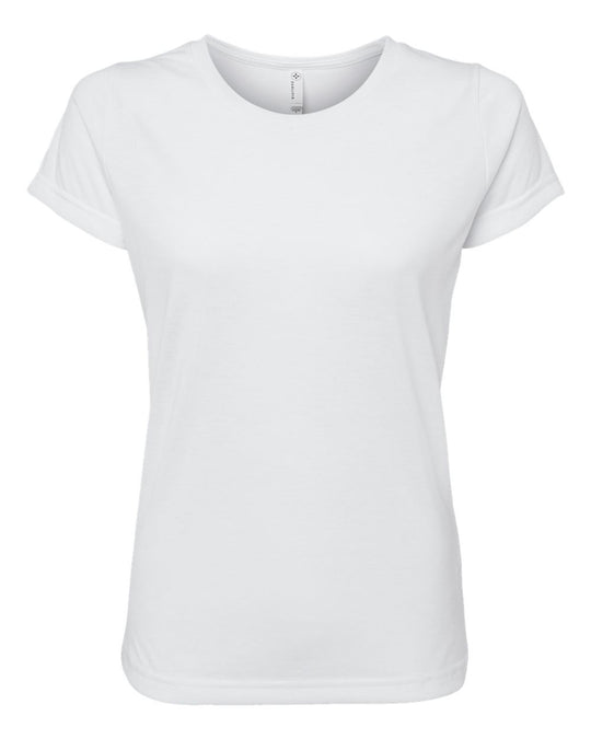 SUBLIVIE LADIES SUBLIMATION TEE - 1510