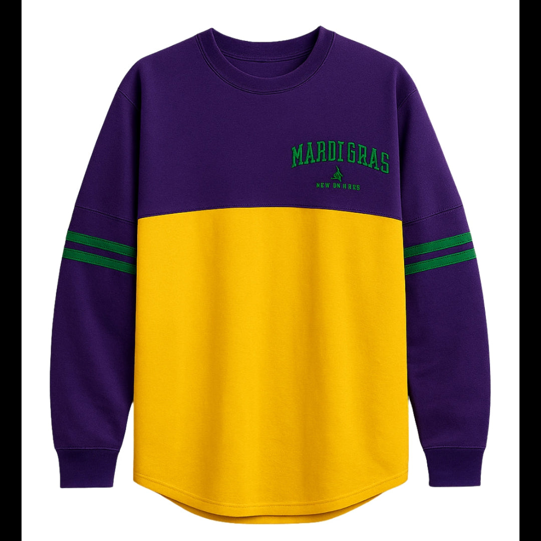 MARDIGRAS SWEATSHIRT & JOGGER