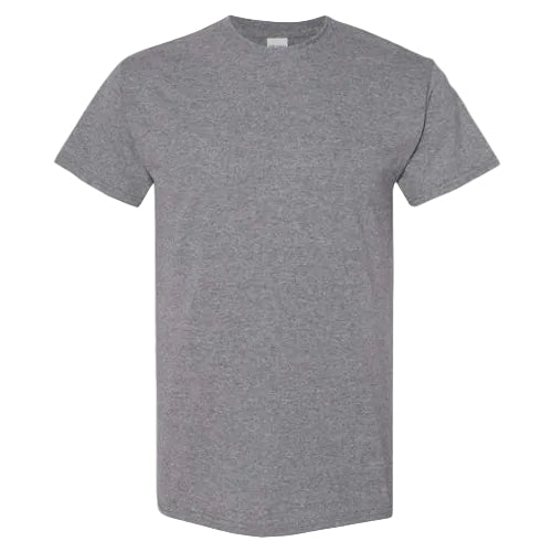 GILDAN ADULT SHORT SLEEVE - 5000(S-M-L-XL)