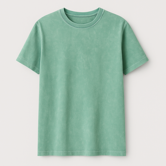 NOLA ACID WASH SHIRT-SLEEVE TEE
