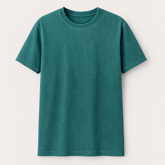 NOLA ACID WASH SHIRT-SLEEVE TEE
