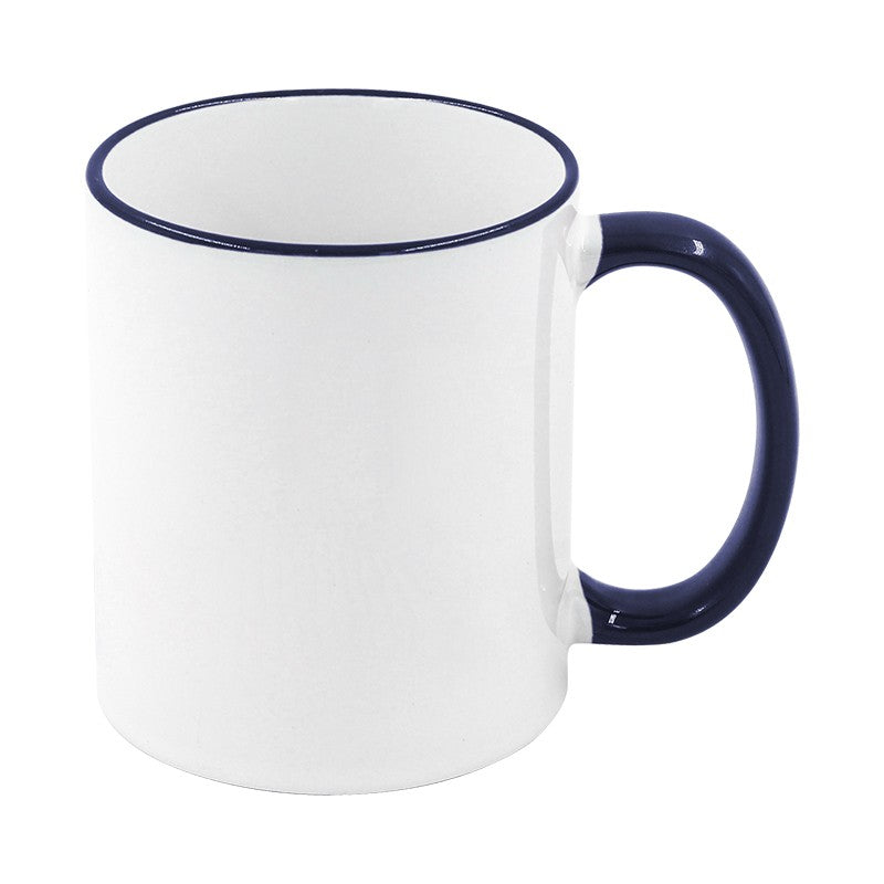 SUBLIMATION RIM & HANDLE COLOR MUG