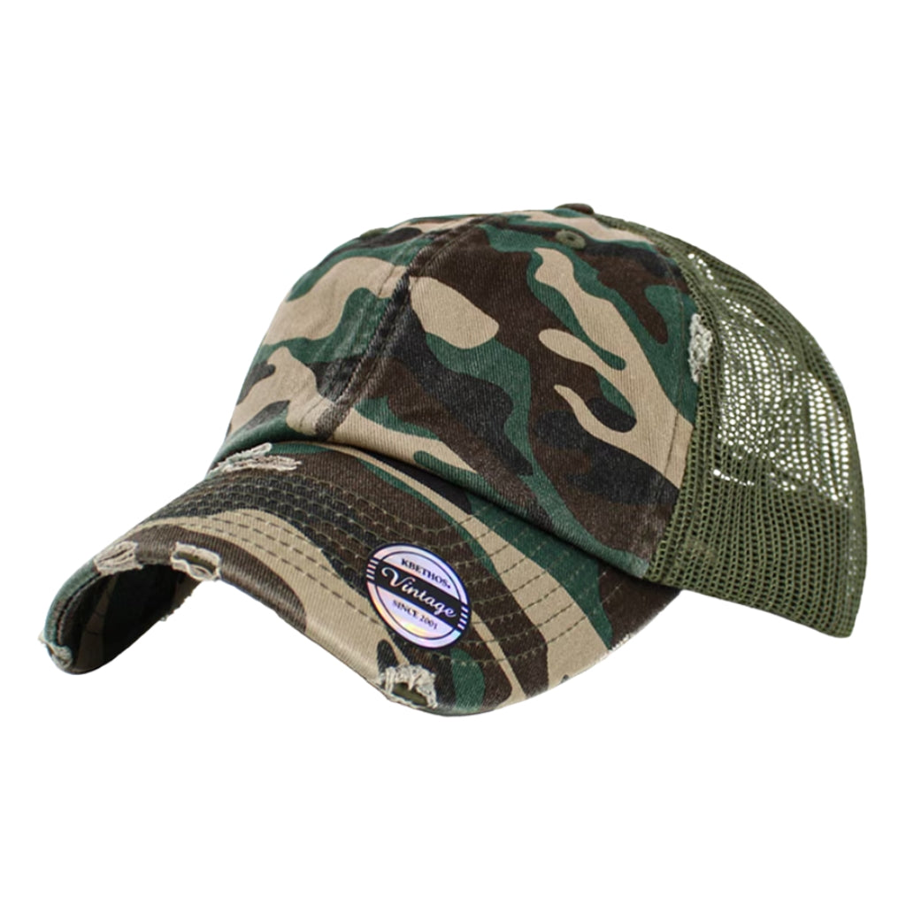 MESH VINTAGE BASEBALL CAP