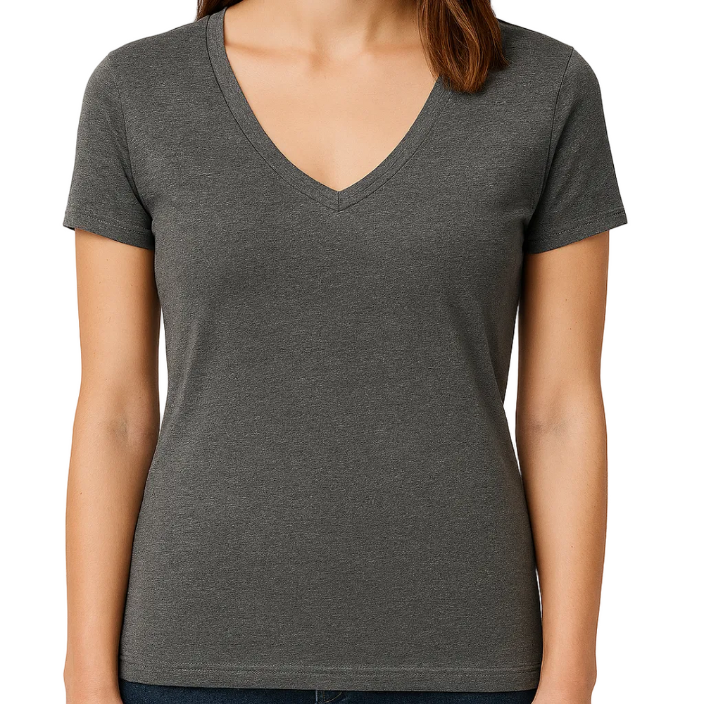 LADIES V.NECK FITTED CLOSE OUT