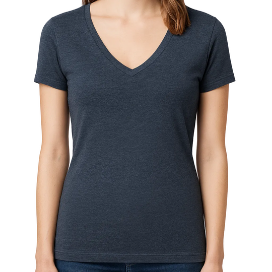 LADIES V.NECK FITTED CLOSE OUT