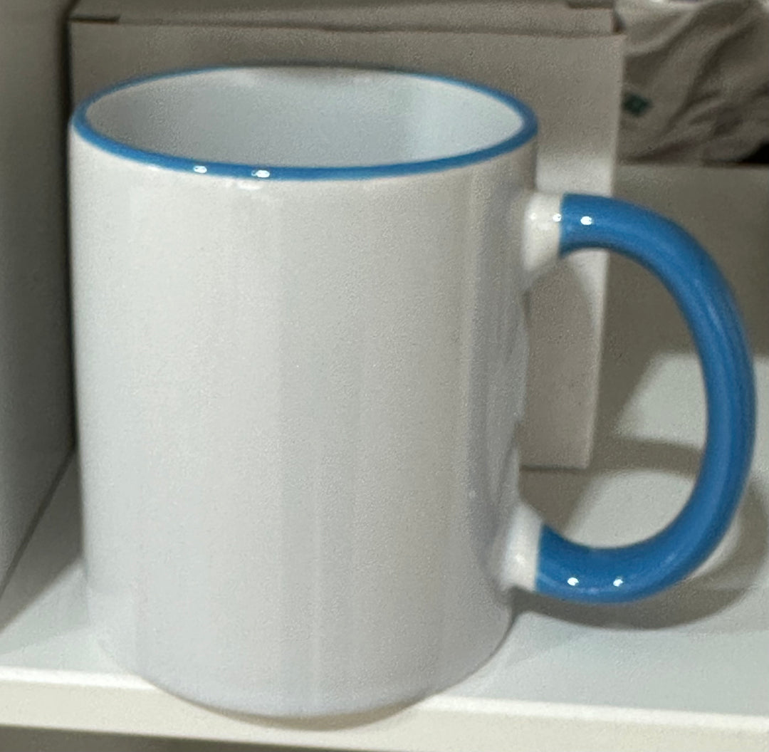 SUBLIMATION RIM & HANDLE COLOR MUG