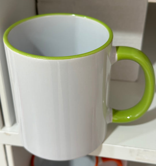 SUBLIMATION RIM & HANDLE COLOR MUG