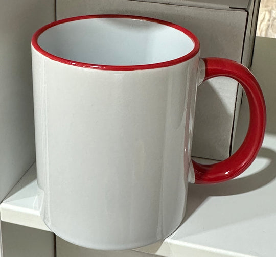 SUBLIMATION RIM & HANDLE COLOR MUG