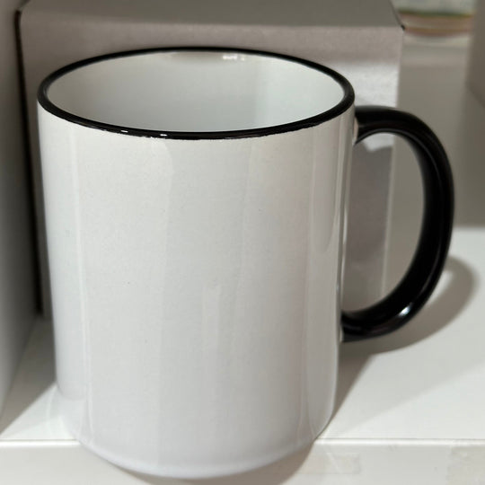 SUBLIMATION RIM & HANDLE COLOR MUG