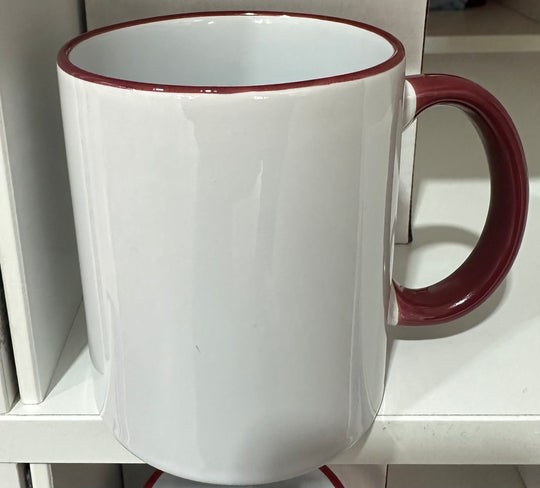 SUBLIMATION RIM & HANDLE COLOR MUG