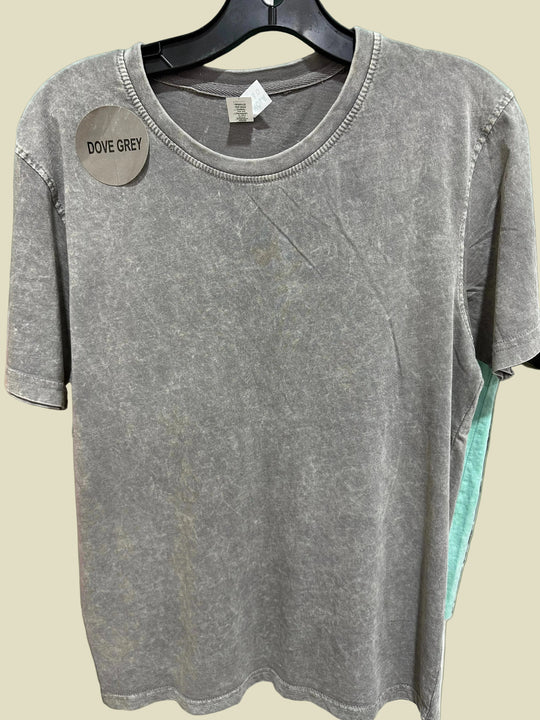 NOLA ACID WASH SHIRT-SLEEVE TEE