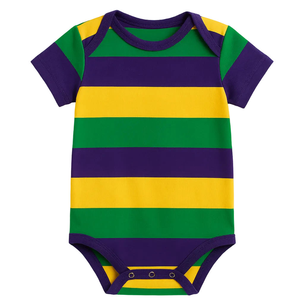 MARDIGRAS INFANT ROMPER