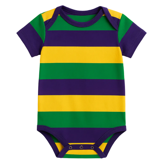 MARDIGRAS INFANT ROMPER