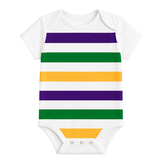 MARDIGRAS INFANT ROMPER