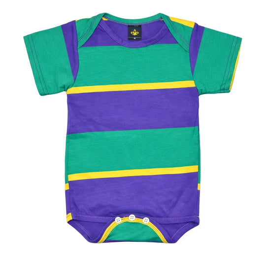 MARDIGRAS INFANT ROMPER