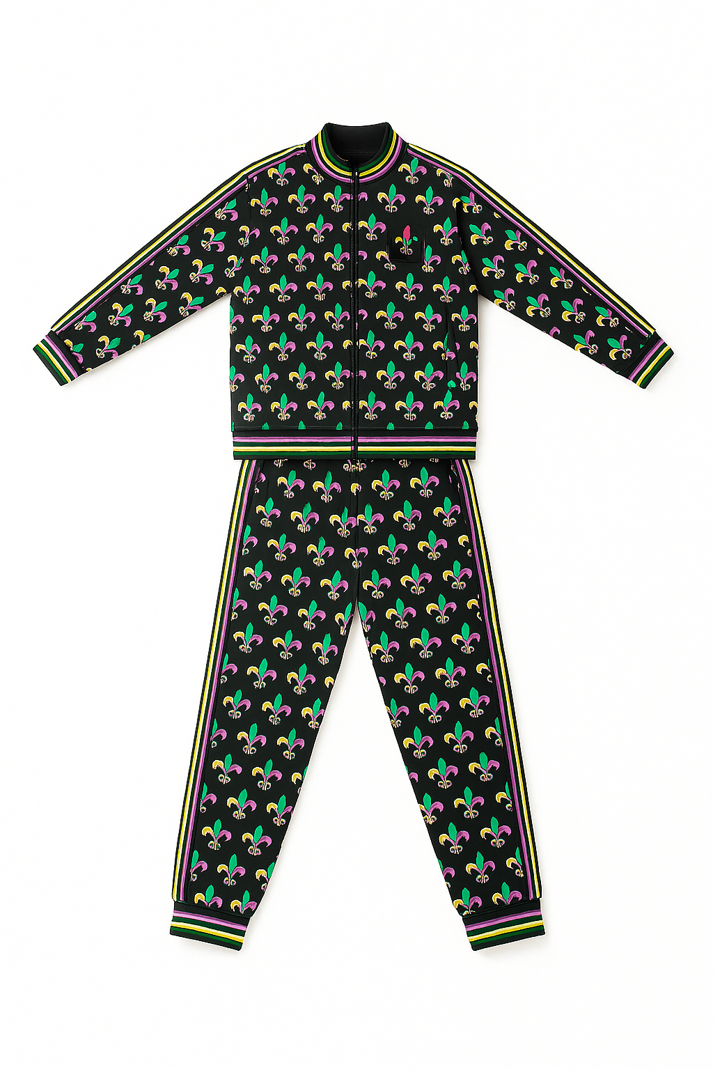 MARDIGRAS SWEATSHIRT & JOGGER