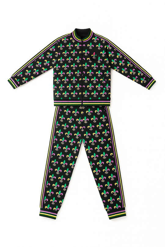 MARDIGRAS SWEATSHIRT & JOGGER