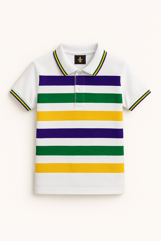 MARDIGRAS KIDS SHORT SLEEVES