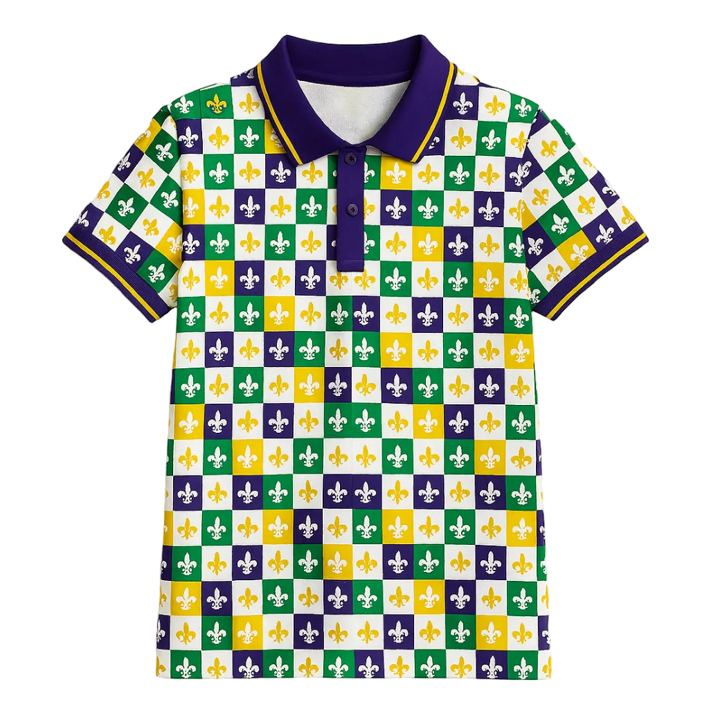 MARDIGRAS KIDS SHORT SLEEVES