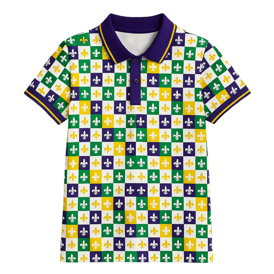MARDIGRAS KIDS SHORT SLEEVES