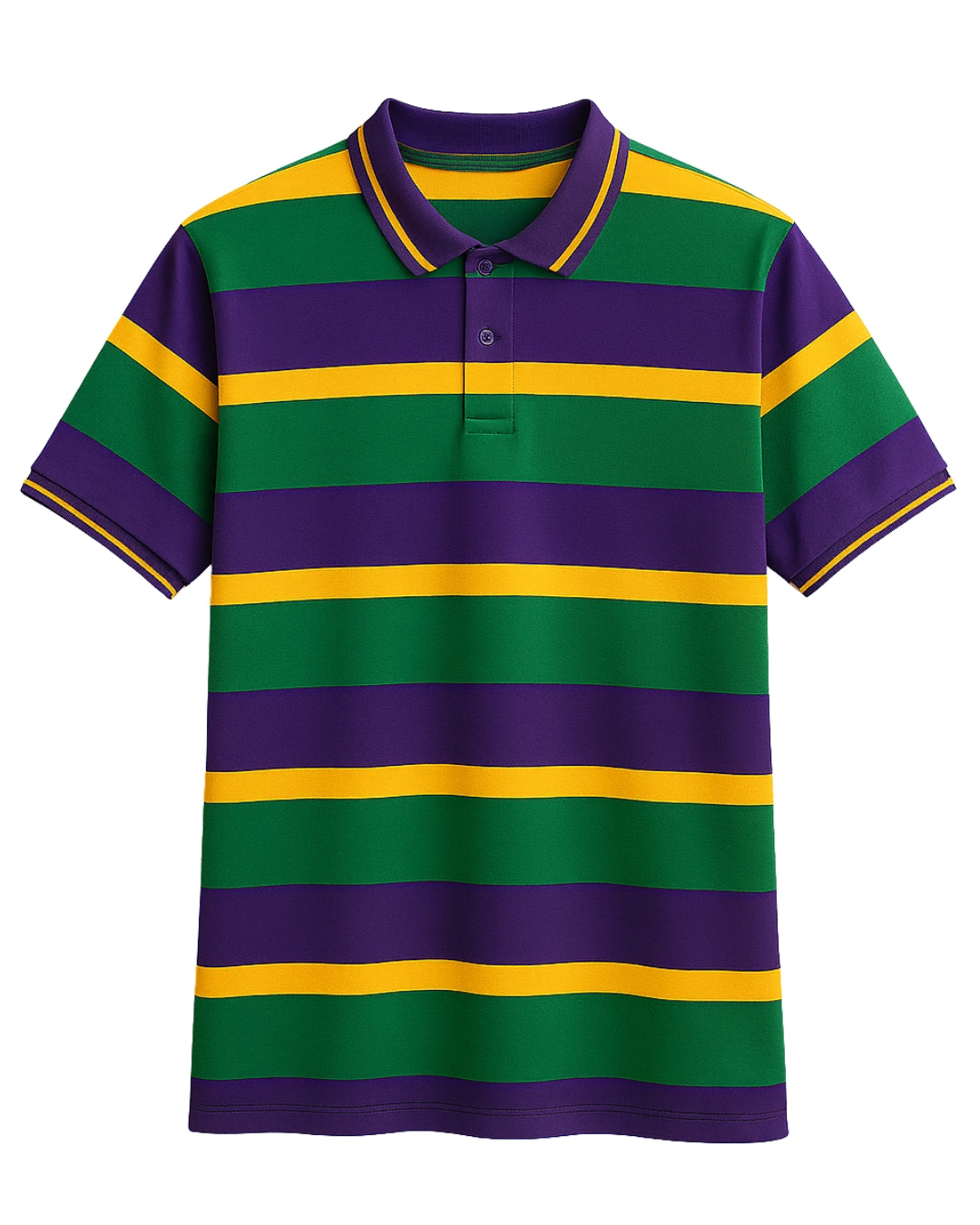 MARDIGRAS POLO SHIRTS S-SLEEVES