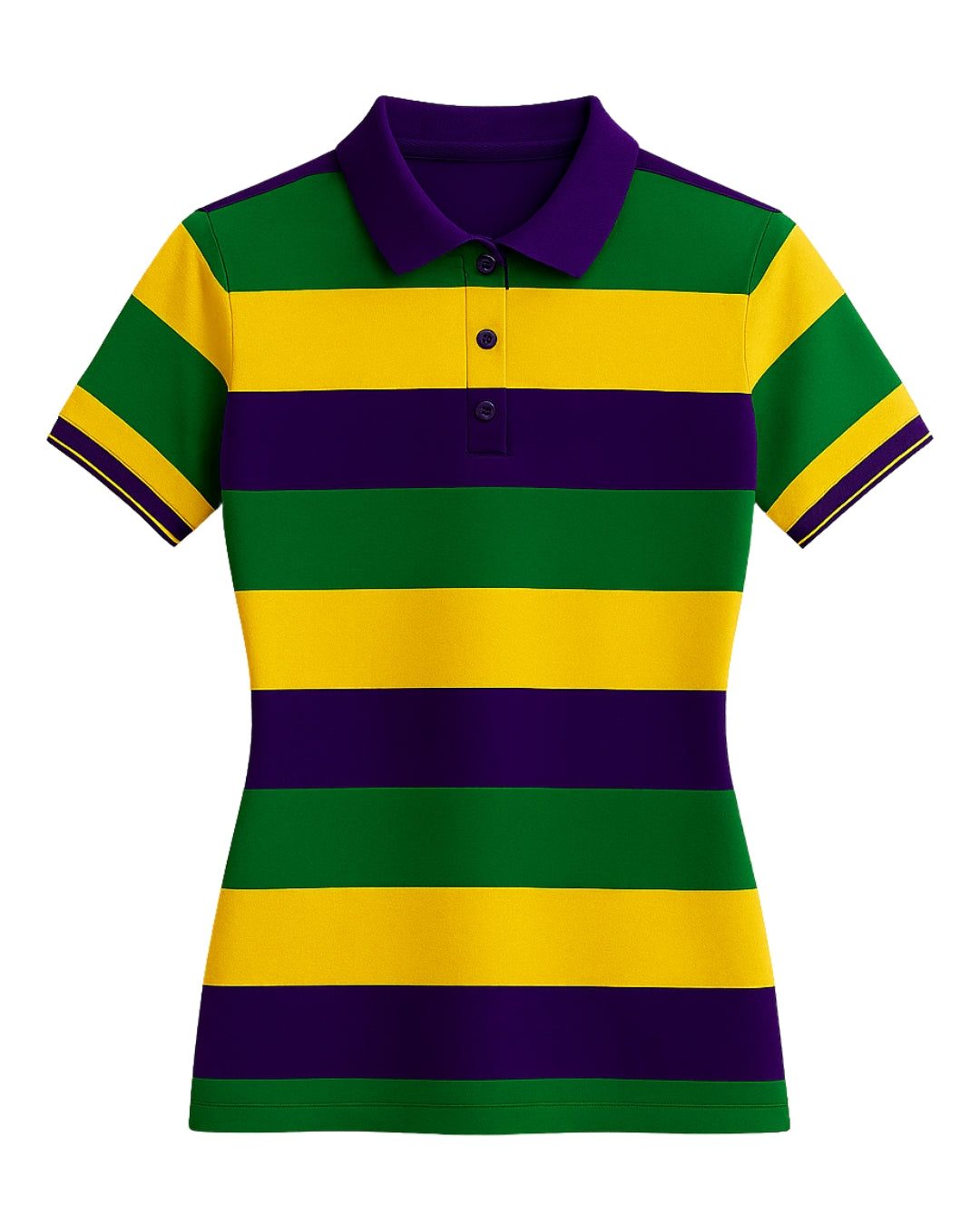 MARDIGRAS POLO SHIRTS S-SLEEVES