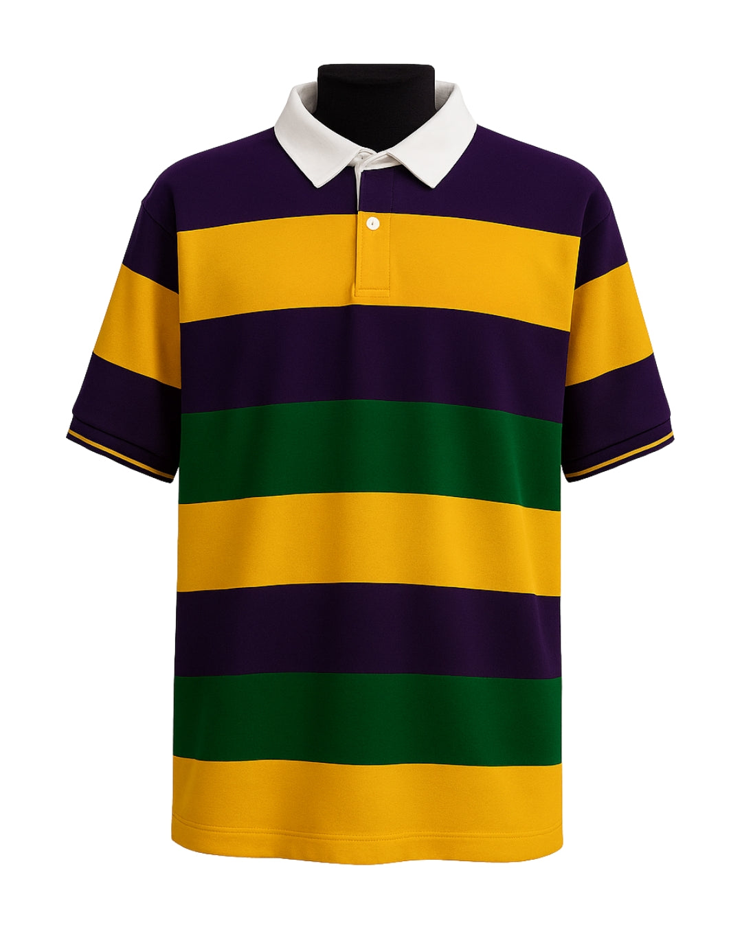 MARDIGRAS POLO SHIRTS S-SLEEVES