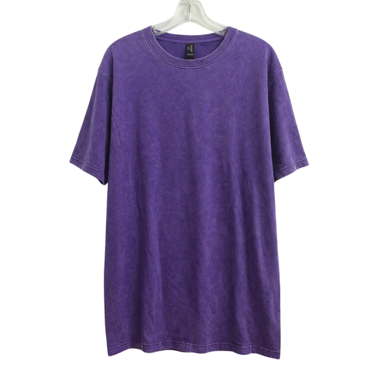 NOLA ACID WASH SHIRT-SLEEVE TEE