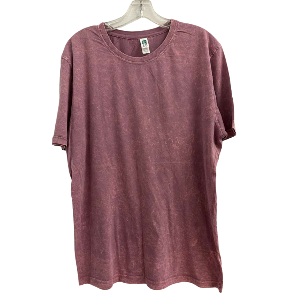 NOLA ACID WASH SHIRT-SLEEVE TEE